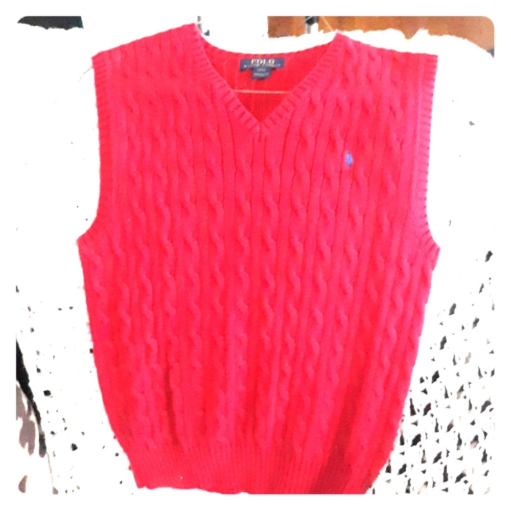POLO sweater vest